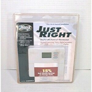 Hunter Just Right Digital Mechanical Thermostat Model 42999A New / Sealed